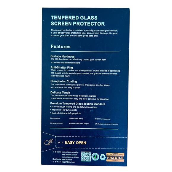 New Tempered Glass iPhone Screen Protectors 16e iPhone 14 iPhone 13 &13 Pro READ - Picture 2 of 9